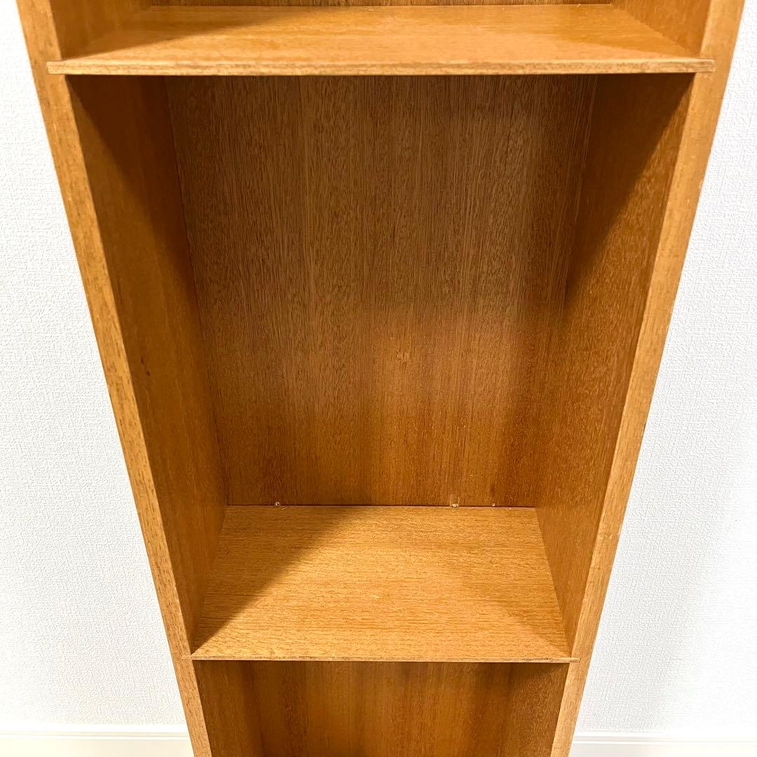 (そ102)和製ヴィンテージ 無垢材 本棚 ラック 無印良品風 ナチュラル家具