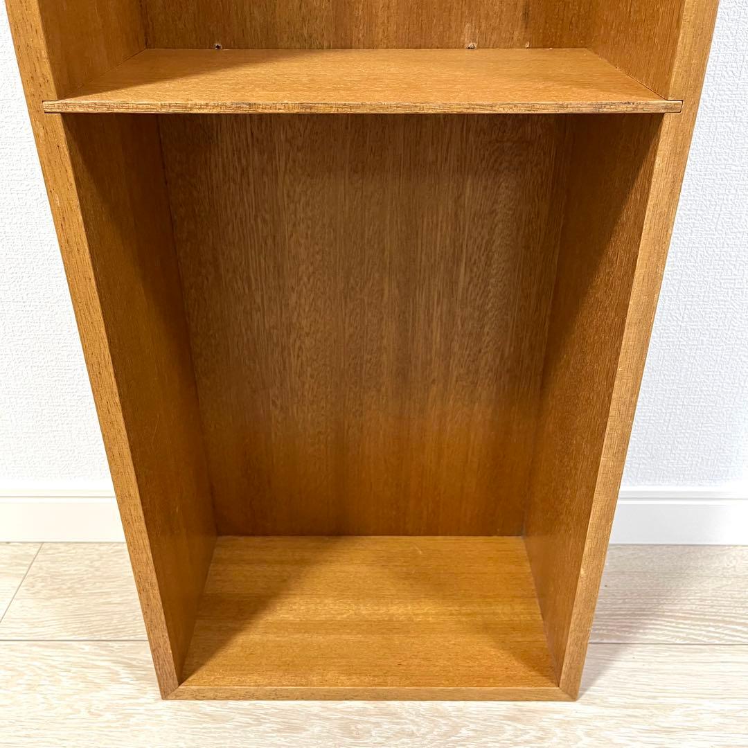 (そ102)和製ヴィンテージ 無垢材 本棚 ラック 無印良品風 ナチュラル家具