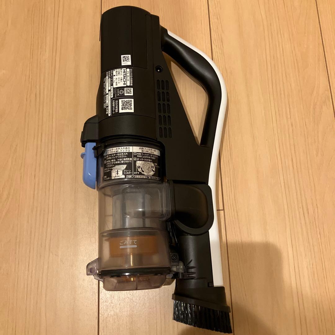 【送料込】日立 掃除機 ラクかる スティッククリーナー PV-BL1H W