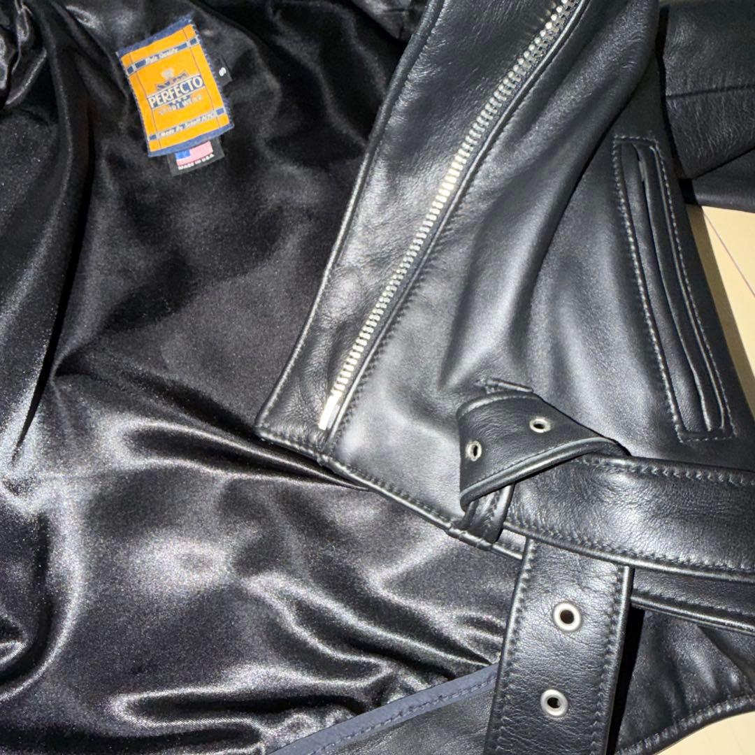 schottライダース ワンスター ラムレザーXSレディース★レディガガモデル★