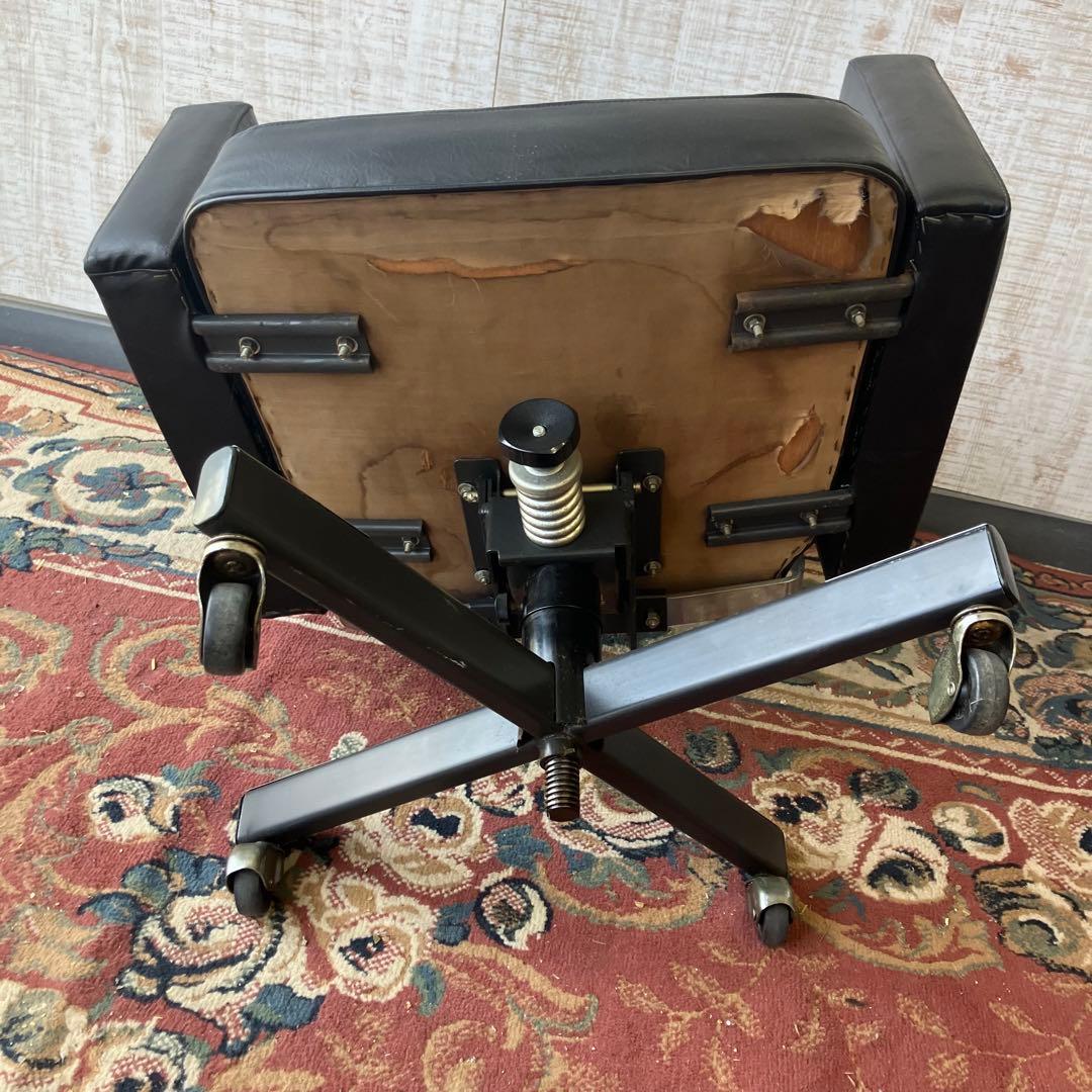 昭和レトロ オカムラ デューク 1000 回転式 アームチェア デスクチェア