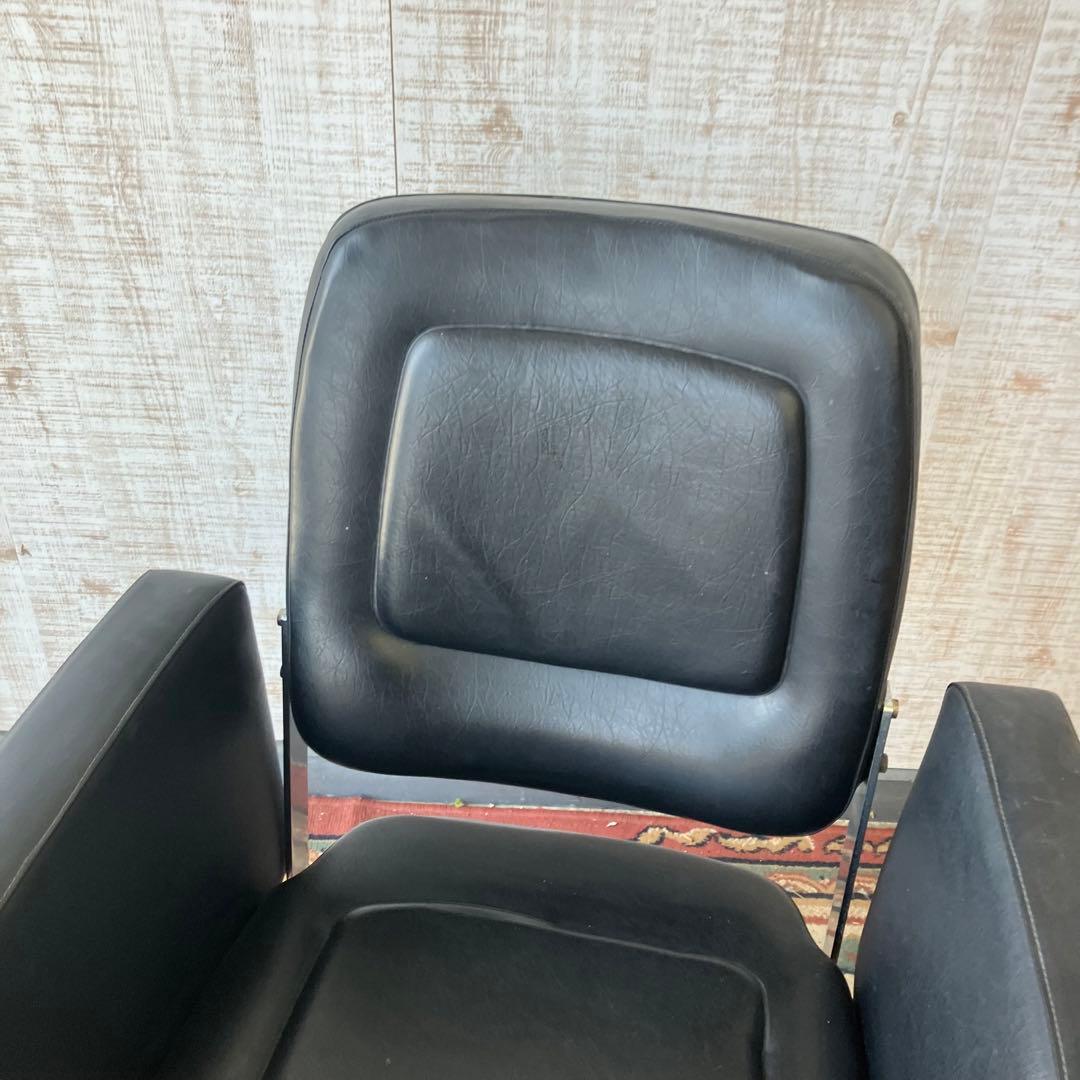 昭和レトロ オカムラ デューク 1000 回転式 アームチェア デスクチェア