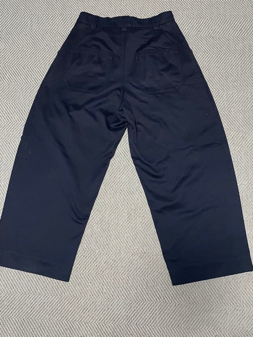 スタジオニコルソンボリュームパンツMネイビー