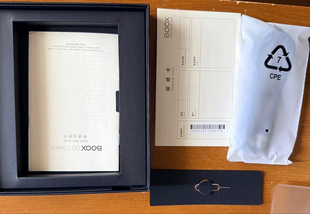 Onyx BOOX Go Color 7（ブラック）Gen1 値下げしました~~