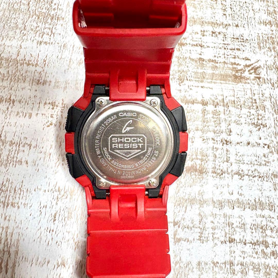 【美品】 G-SHOCK G-5500C レッド