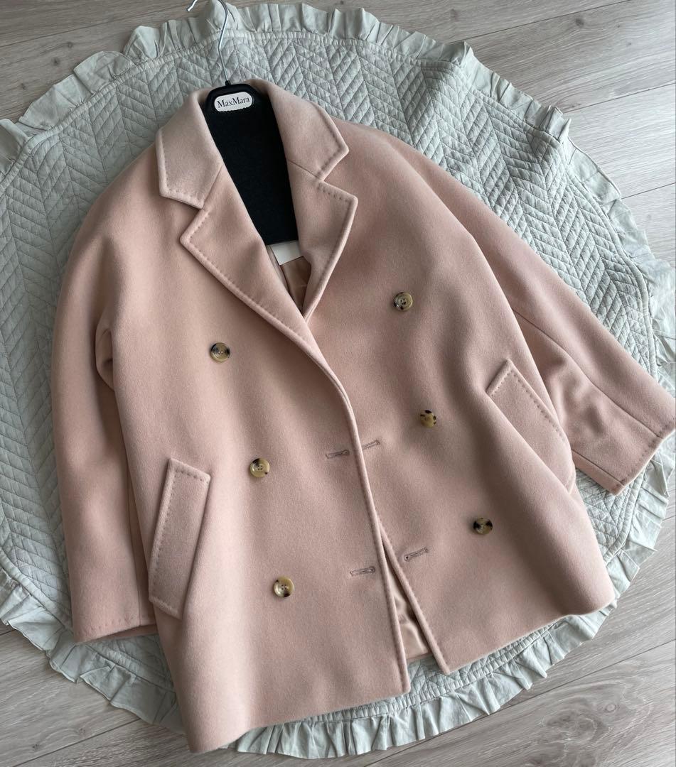 定価47.5万♡ 新品♡MAXMARA 101801 マダムコート　ピンク