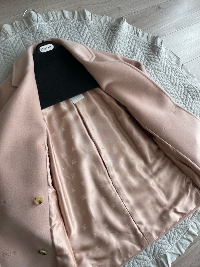 定価47.5万♡ 新品♡MAXMARA 101801 マダムコート　ピンク
