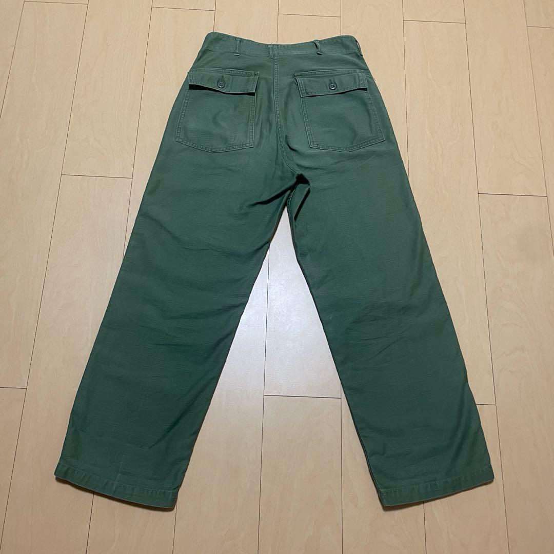 60年代 米軍 ベイカーパンツ コットン 実物 ヴィンテージ