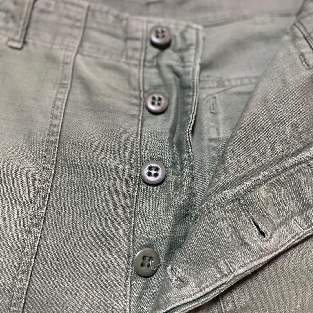 60年代 米軍 ベイカーパンツ コットン 実物 ヴィンテージ