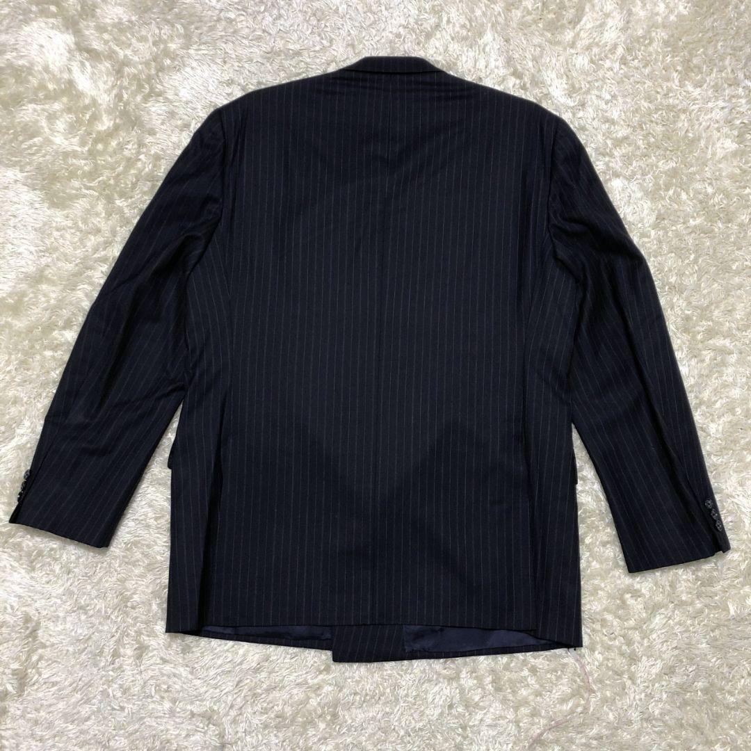 【極美品】ブルックスブラザーズ ダブルブレスト ジャケット 紺 ストライプ