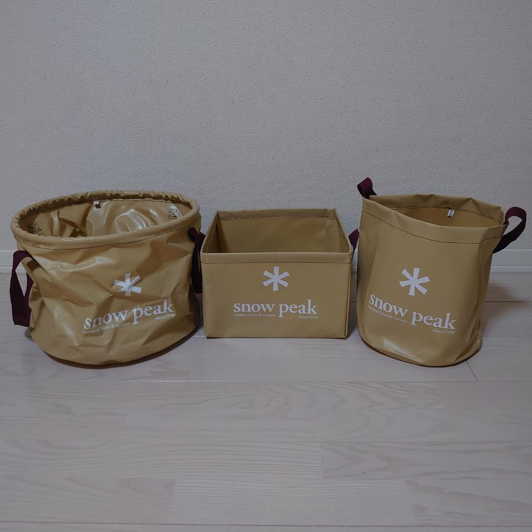 スノーピークバケツシリーズセット