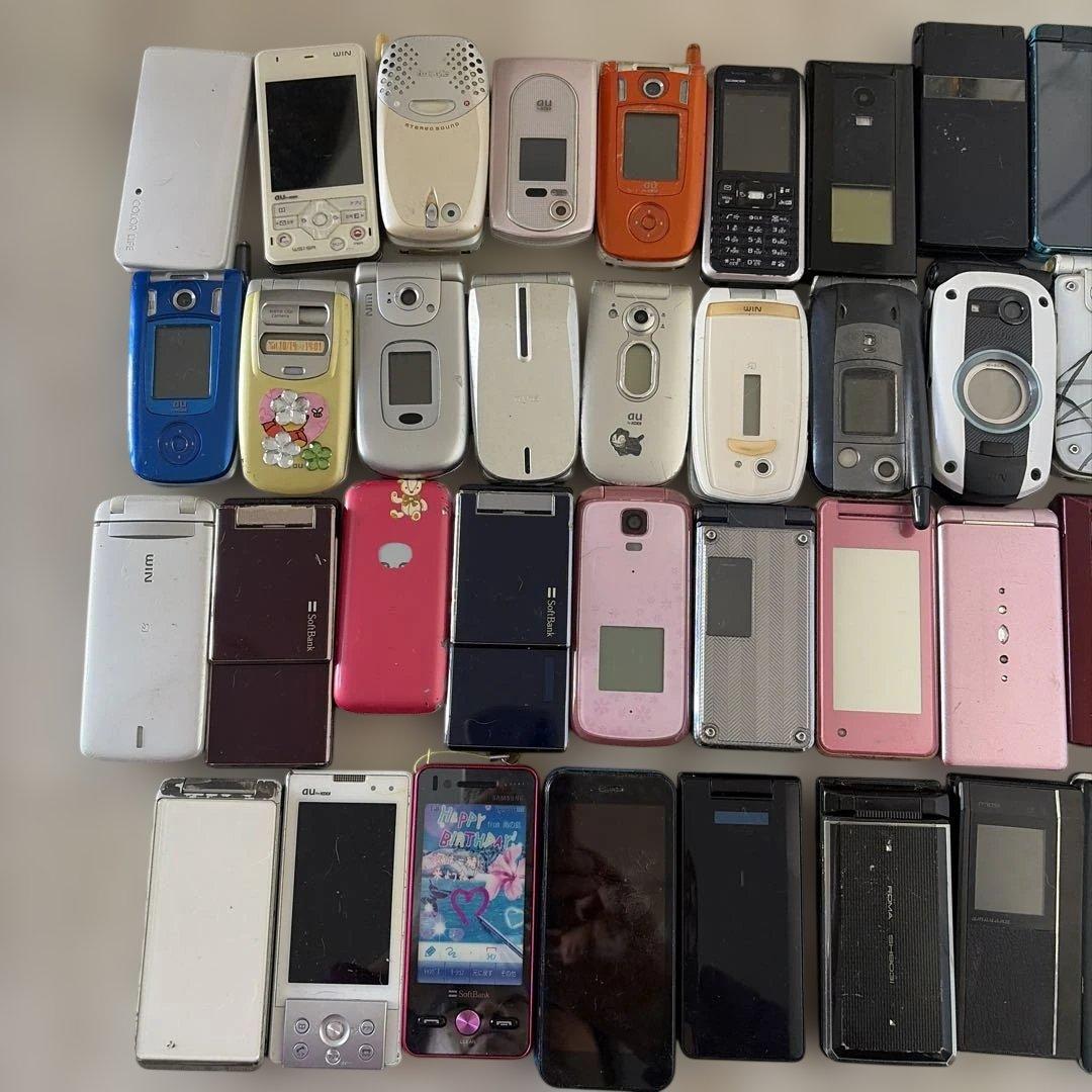 ジャンク品 ガラケー 42台 セット まとめ