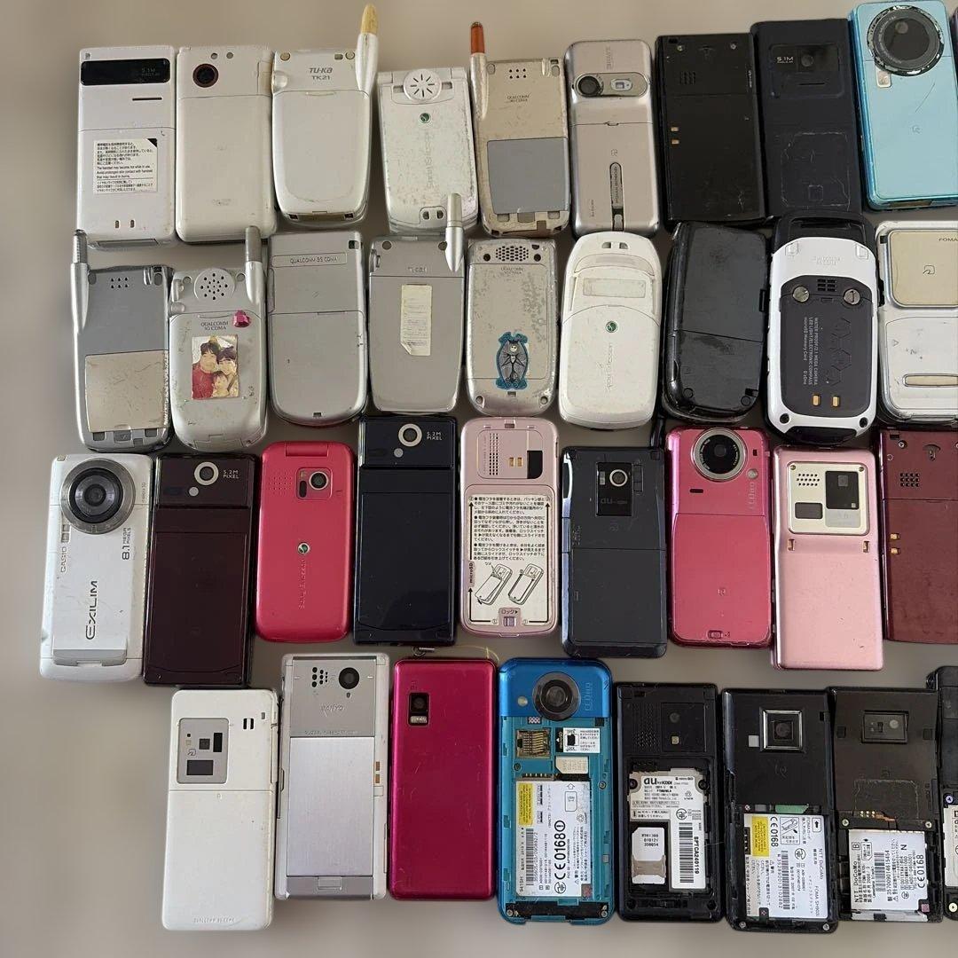 ジャンク品 ガラケー 42台 セット まとめ
