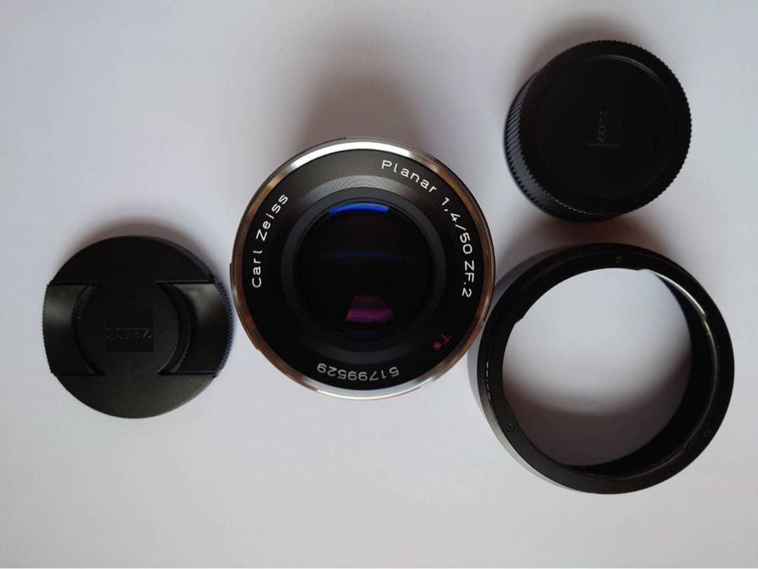 レンズ(単焦点) Zeiss Planar T* 50mm F1.4 ZF.2