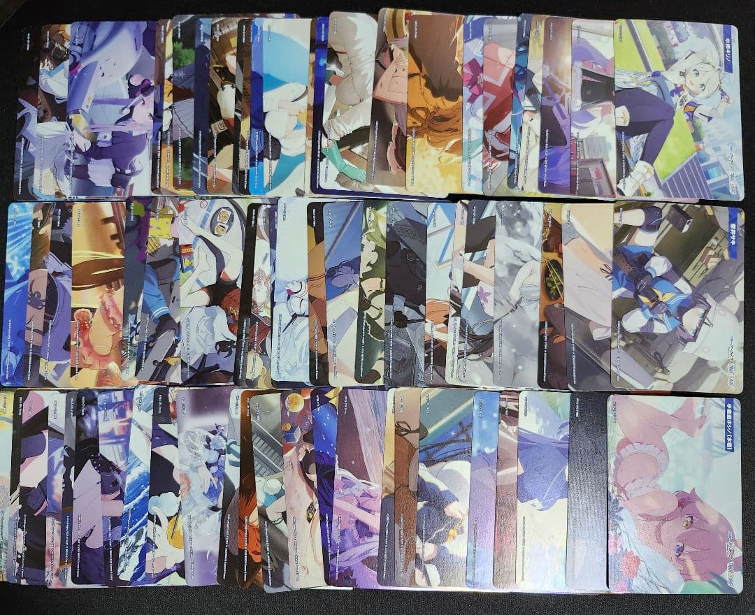 ウィクロス　メモリアルロビー　トークン　ブルアカ　70種　コンプ　5set