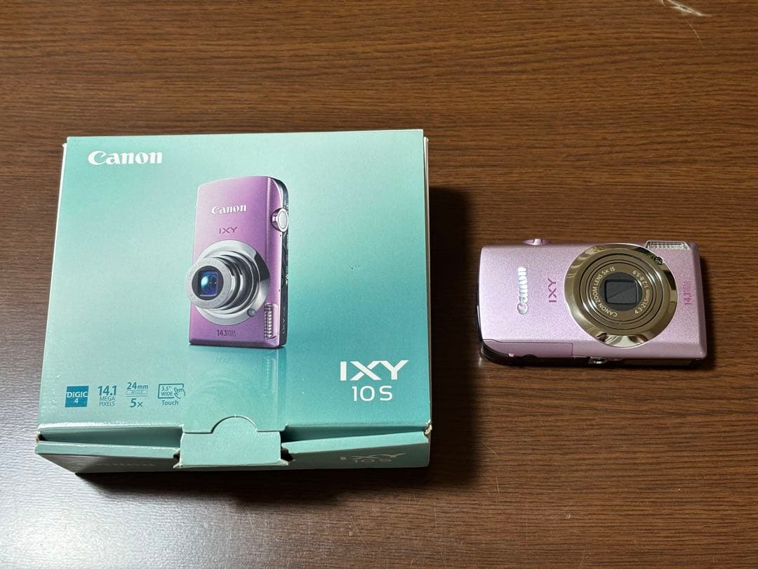 Canon IXY 10S ピンク 動作確認済み 良品 外箱付き