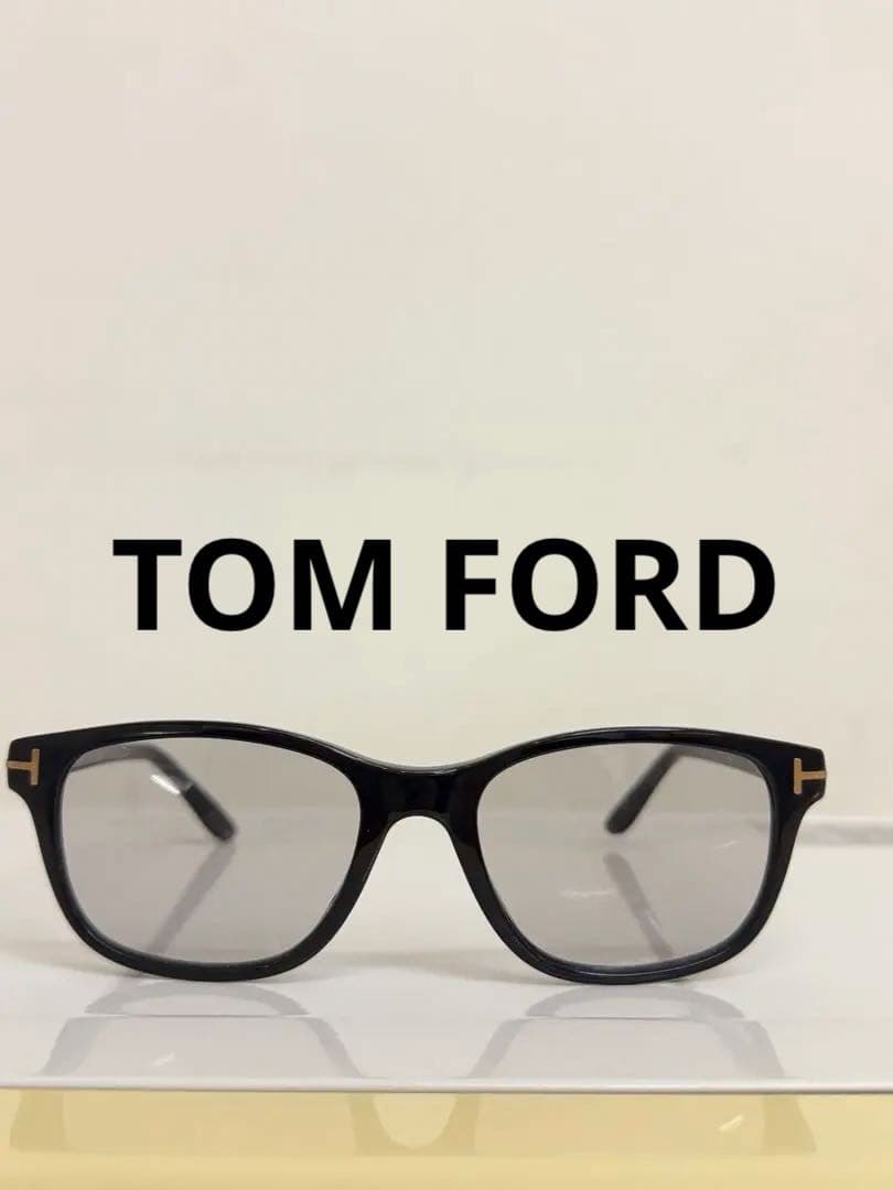 TOM FORD TF5106 001 ブラック メガネ 度なし イタリア製