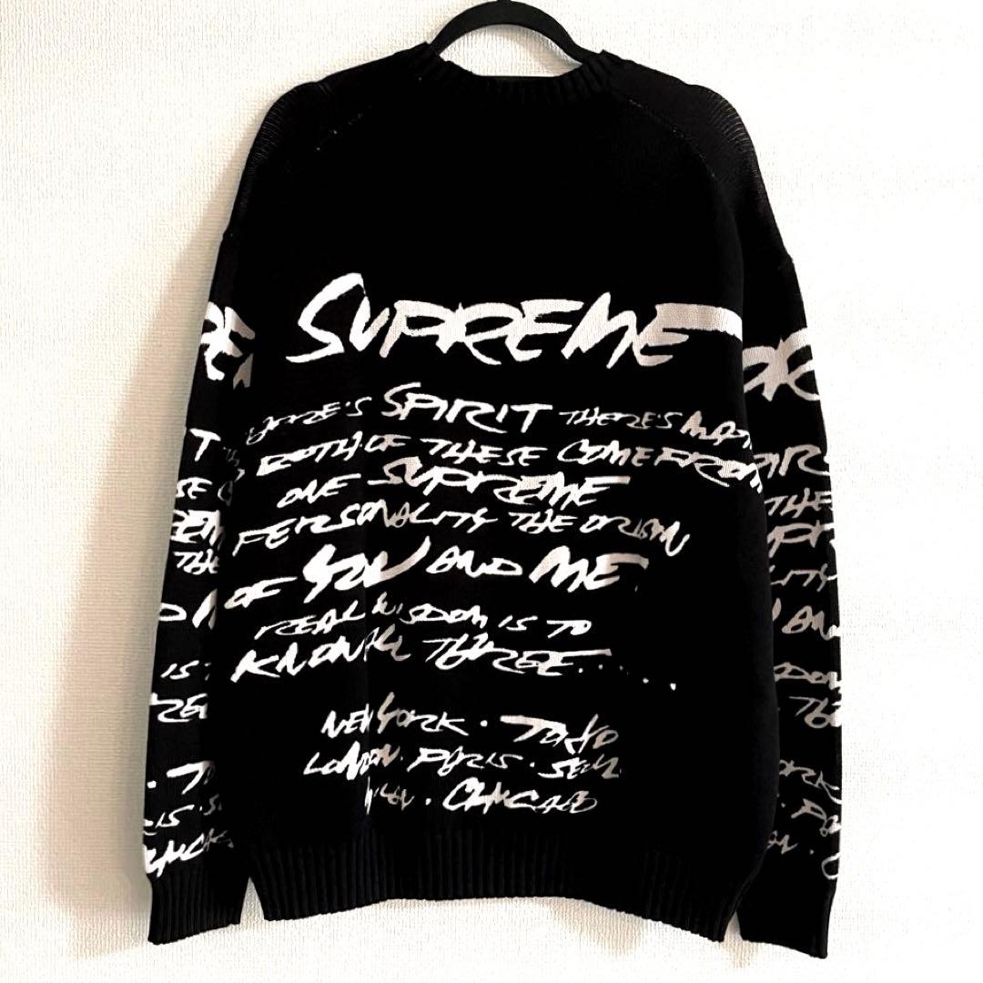 【極美品】Supreme シュプリーム ニット セーター 24SSブラック XL
