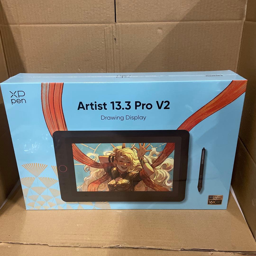 XPPen 液タブ 13.3インチ 液晶ペンタブレット 13.3 Pro V2