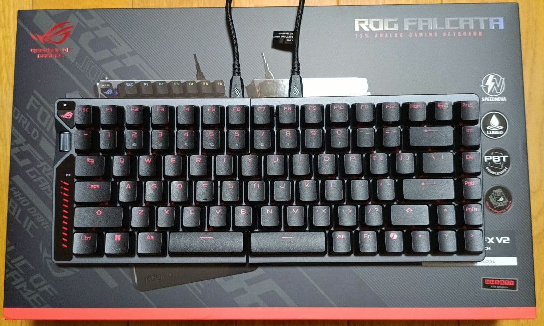 キーボード ROG Falcatta 8000hz