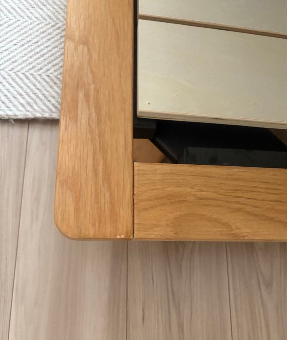 無印良品　ダブルベッド　フレーム