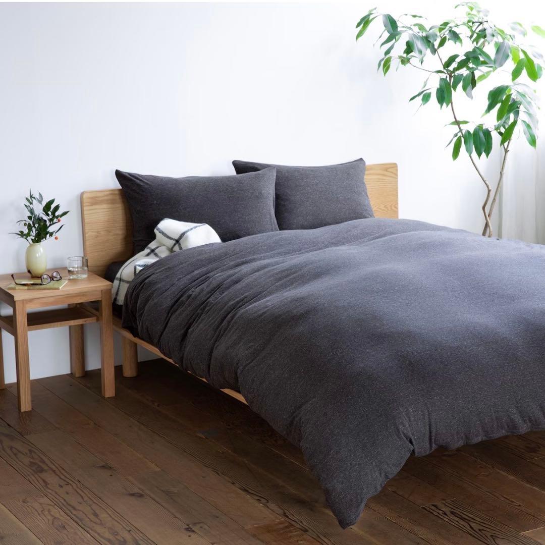 無印良品　ダブルベッド　フレーム