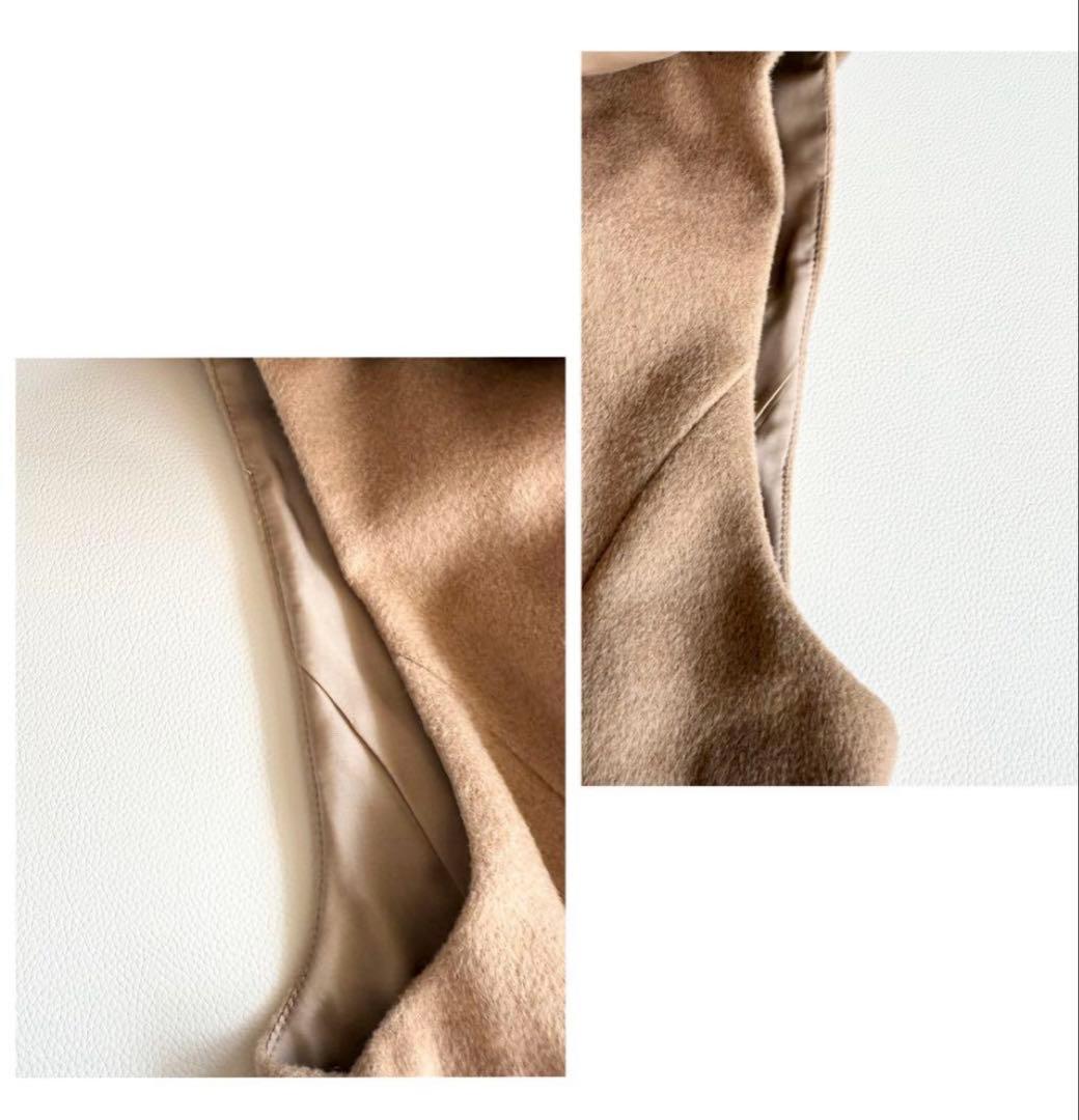 ◾️美品　フォクシー　foxy　デイジーリン　ジレ　ベスト　キャメル　ファー