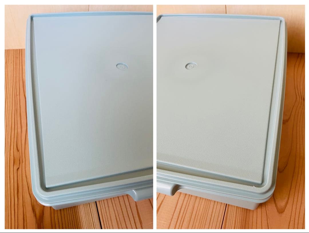 2個セット/送料込/タッパーウェア/スーパーケース/ディープスーパーケース/水色