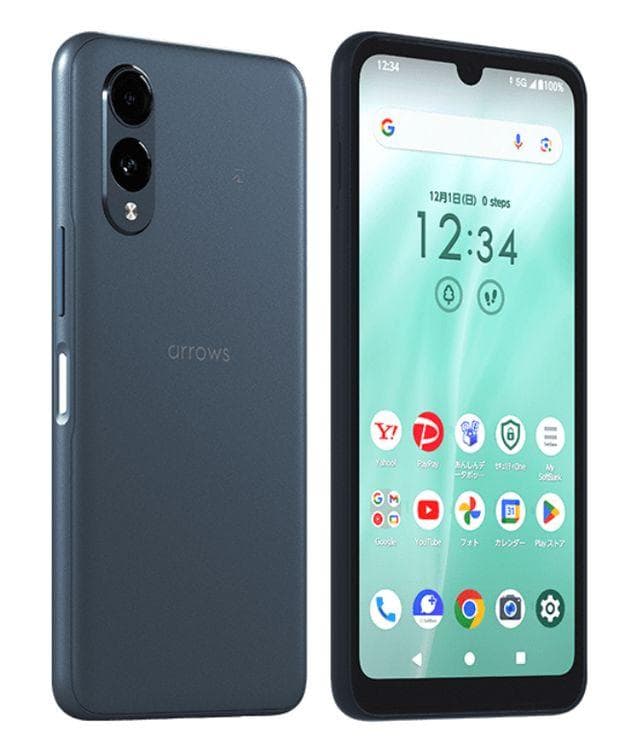 新品、未使用 Arrows We2 ネイビーグリーン 国内版 SIMフリー