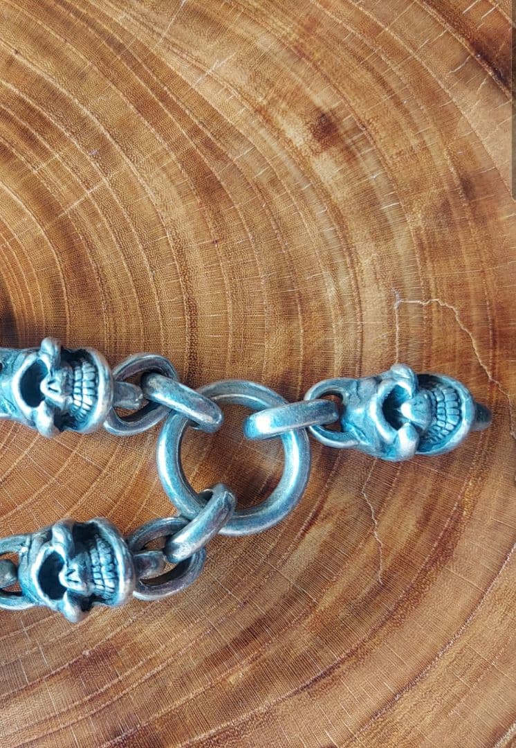 ストップライト stop light 17スカルウォレットチェーン