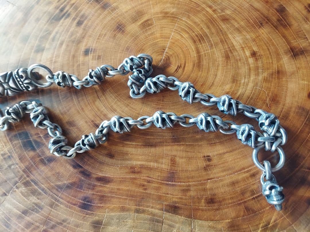 ストップライト stop light 17スカルウォレットチェーン