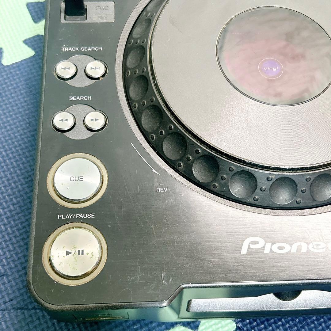 パイオニア プロフェッショナルCDプレーヤー ブラック CDJ-1000MK2