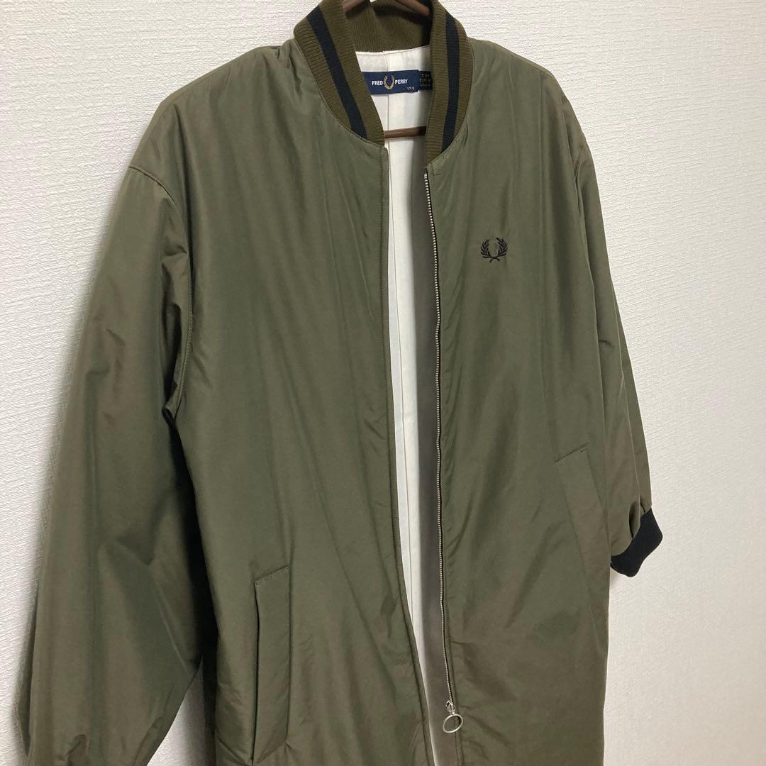 週末限定値下げ FRED PERRY ボンバー コート ノーカラーコート