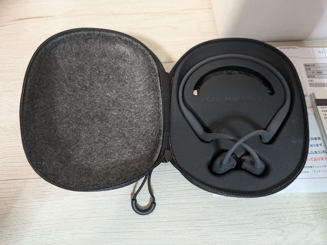 試着のみ！OPENRUN PRO 2 mini ブラック 骨伝導イヤホン