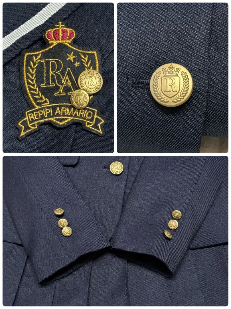 卒服　レピピアルマリオ　卒業入学式　フォーマルセット　160〜【匿名配送】