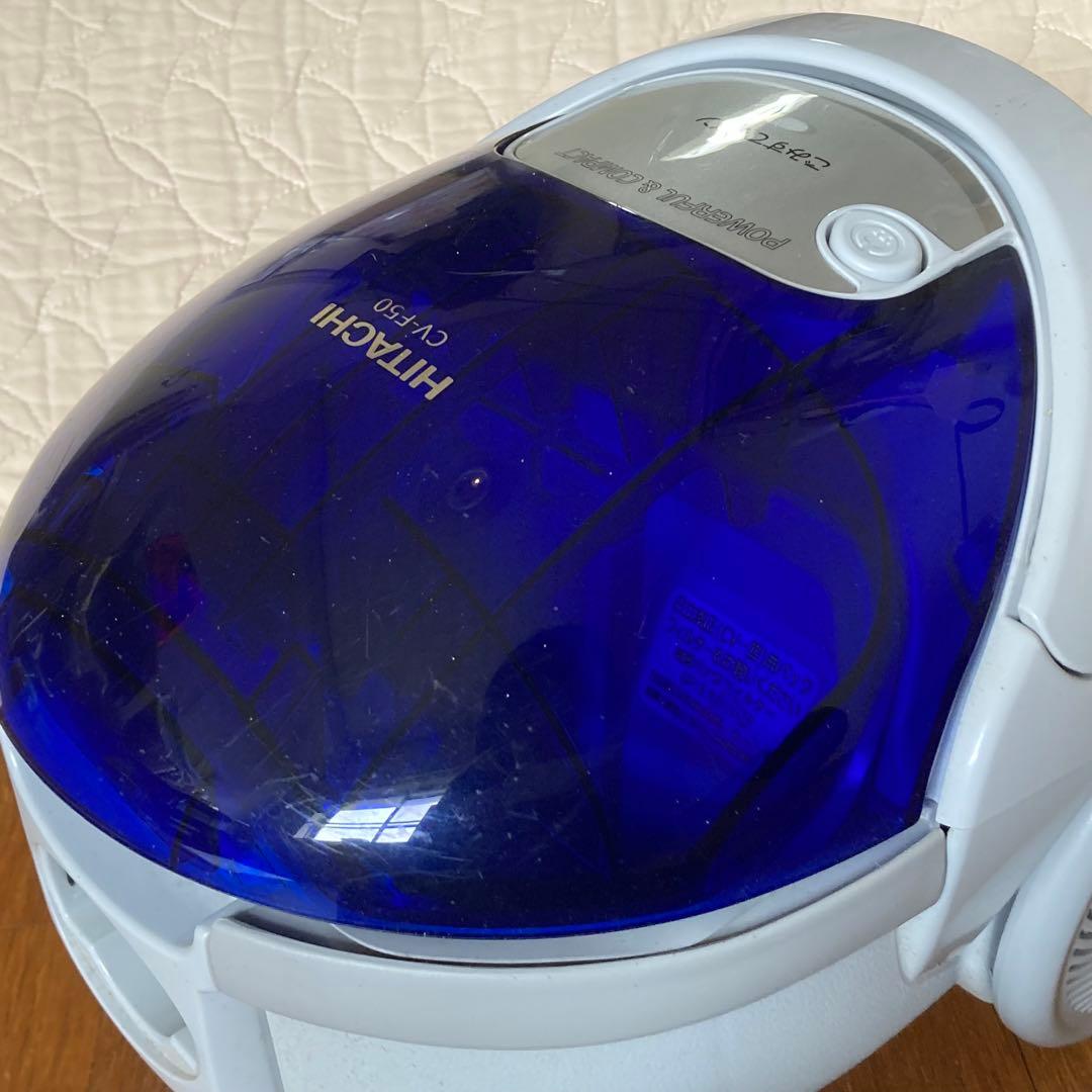 HITACHI ヒタチ CV-F50 紙パック式 掃除機 動作確認済み