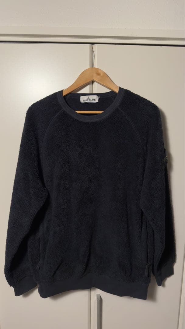 ストーンアイランド フリース トレーナー ボア スウェット