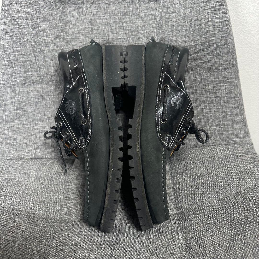 Timberland 3eye ブラック 黒 アメカジ バイカー US9