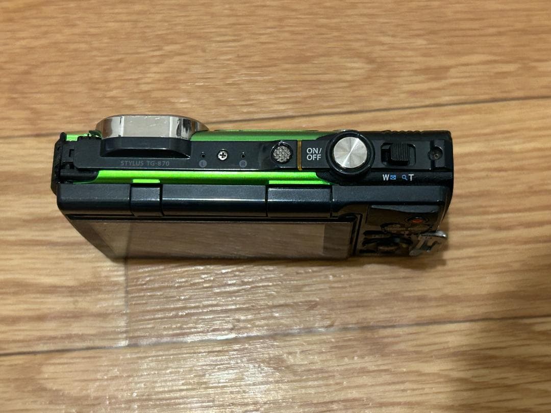OLYMPUS TG-870 グリーン オリンパス ジャンク