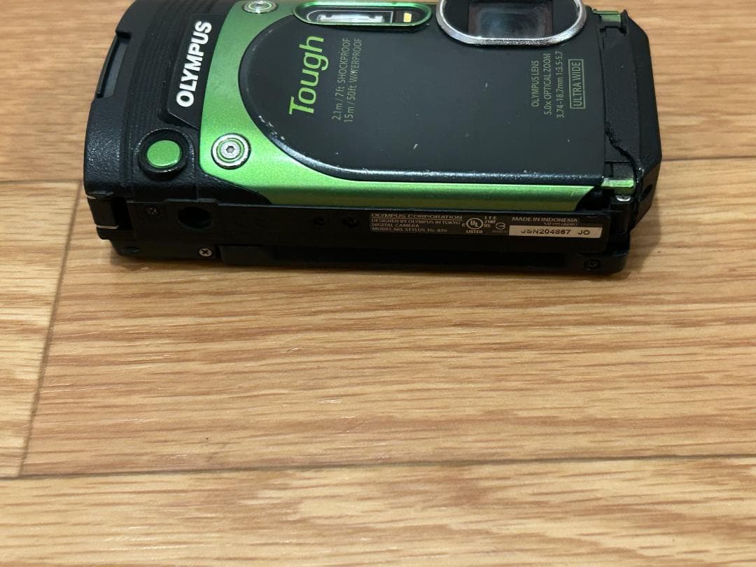OLYMPUS TG-870 グリーン オリンパス ジャンク
