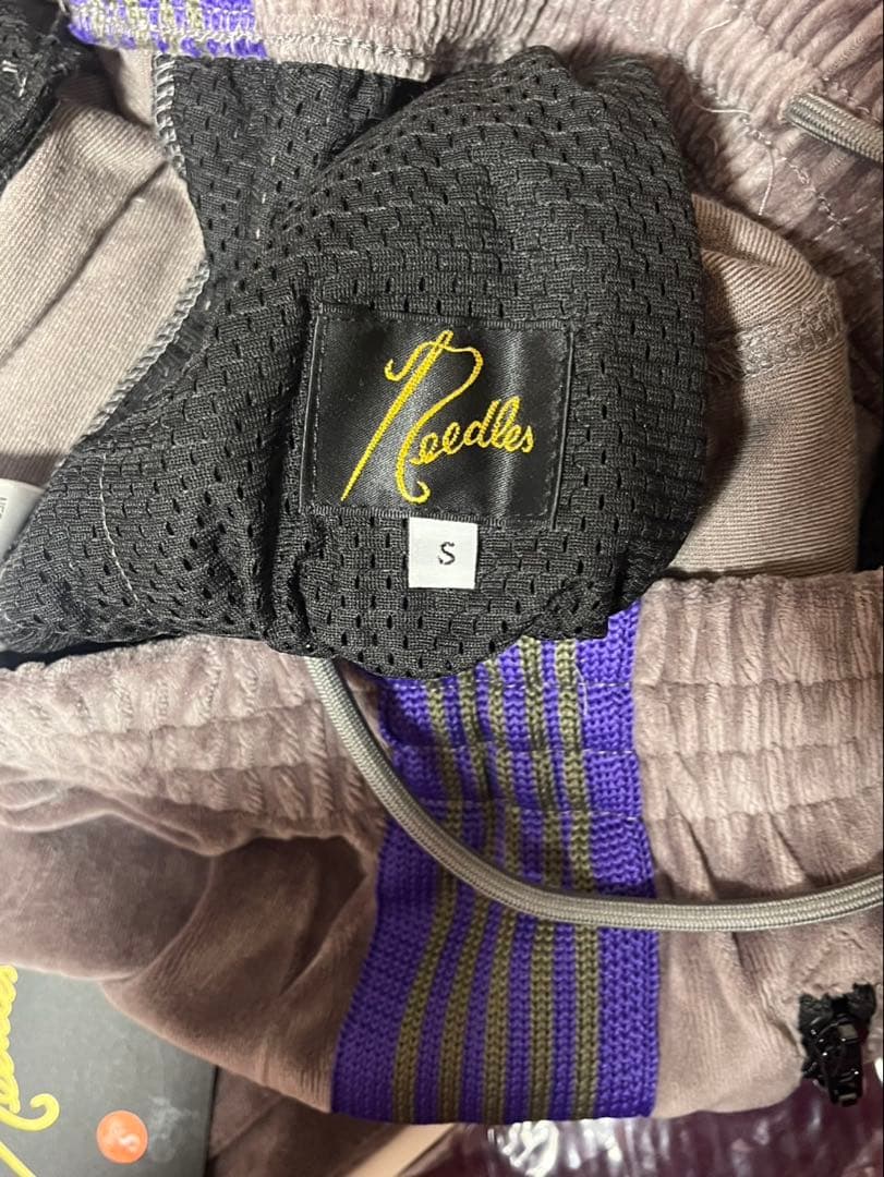 Needlesベロアセットアップ Sサイズ
