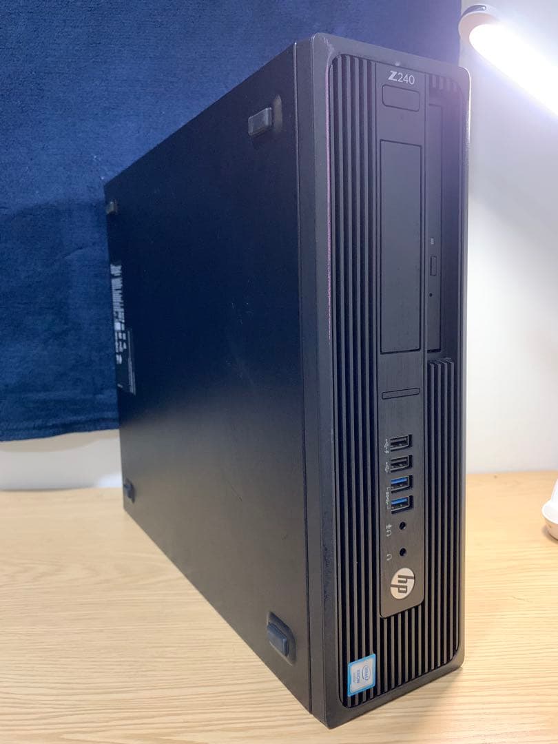 【美品】HP Z240 SFF E3-1270V6 16GB/2TB K420