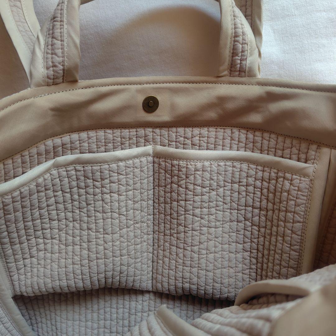 サイド＆内ポケットハンドル短め マグ 底板ヌビ☆オフィストート☆B ヌビバッグ