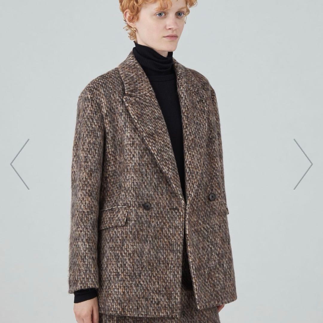 【TOMORROWLAND】MACPHEE美品 モヘヤミックスシャギージャケット