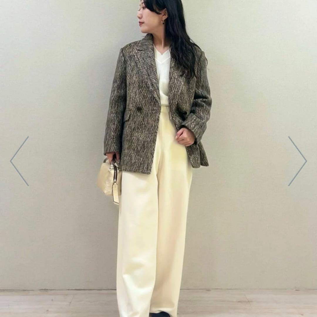 【TOMORROWLAND】MACPHEE美品 モヘヤミックスシャギージャケット