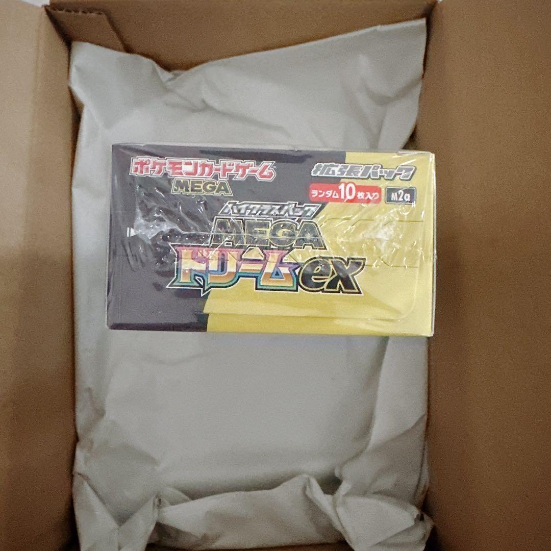 【ポケセン当選品・シュリンク付き】MEGAドリームex 1box