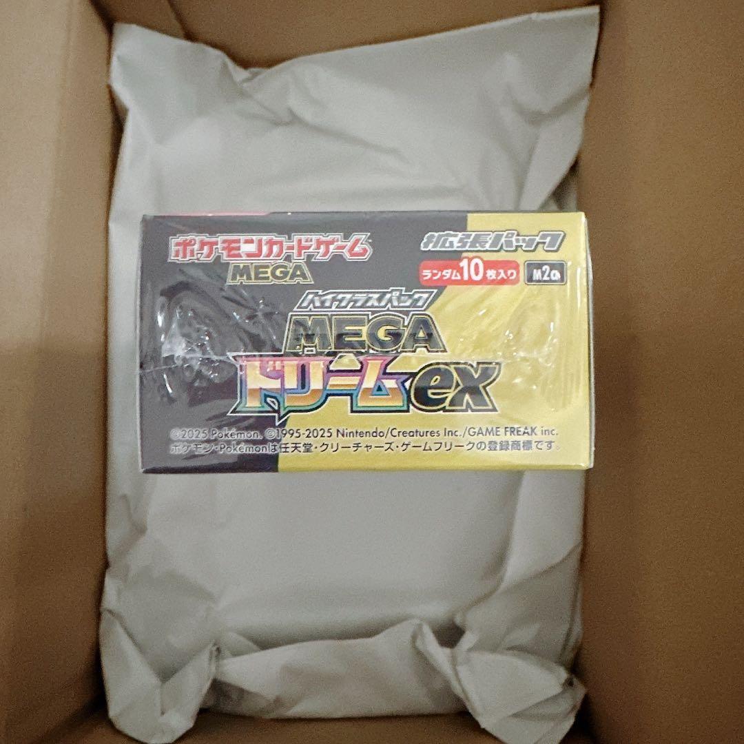 【ポケセン当選品・シュリンク付き】MEGAドリームex 1box