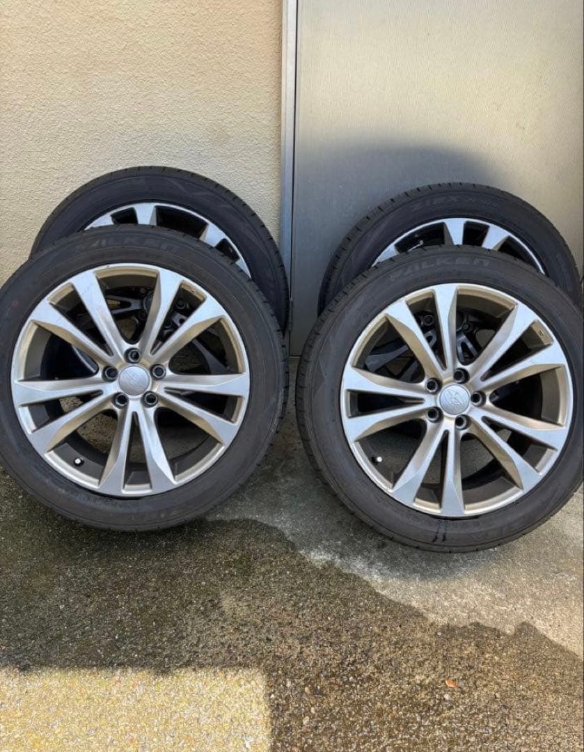 【送料込み】スバル　レガシィ　純正ホイール　タイヤセット　215/50R17