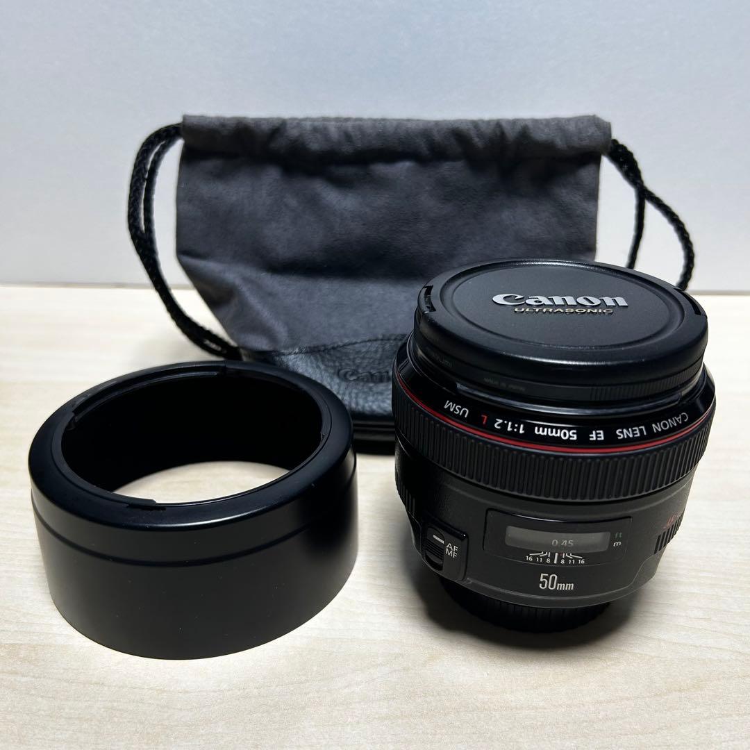 【値下げ】Canon EF50mm F1.2L USM キャノン 単焦点
