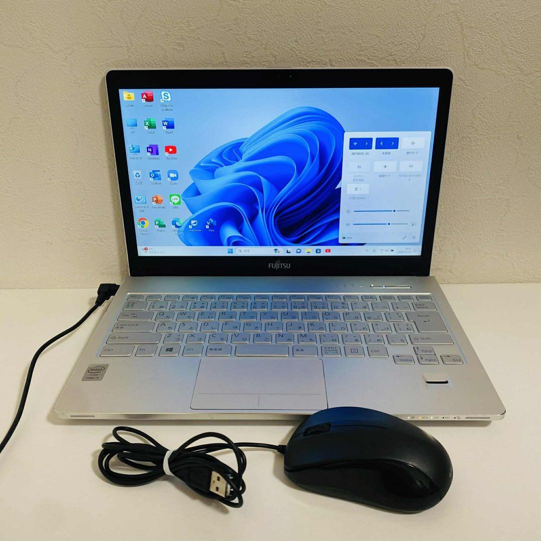 Y50 Fujitsuノートパソコンcore i5高速SSDサクサクWin11